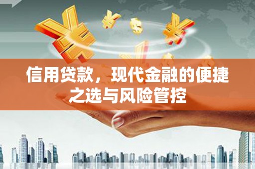 威宁信用贷款，现代金融的便捷之选与风险管控