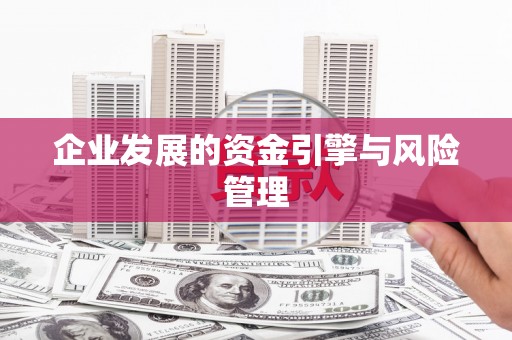威宁企业发展的资金引擎与风险管理