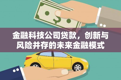威宁金融科技公司贷款，创新与风险并存的未来金融模式