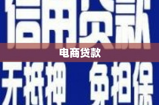 威宁电商贷款