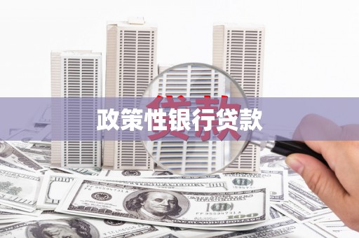 威宁政策性银行贷款