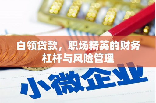 威宁白领贷款，职场精英的财务杠杆与风险管理
