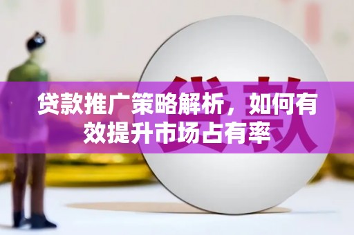 威宁贷款推广策略解析，如何有效提升市场占有率