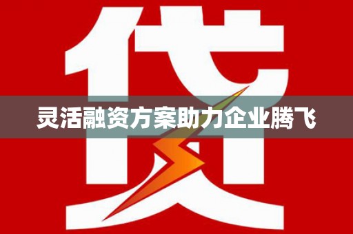 威宁灵活融资方案助力企业腾飞