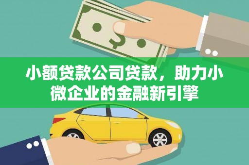 威宁小额贷款公司贷款，助力小微企业的金融新引擎