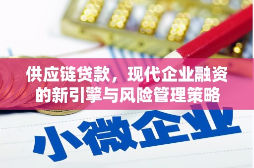 威宁供应链贷款，现代企业融资的新引擎与风险管理策略