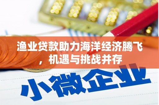 威宁渔业贷款助力海洋经济腾飞，机遇与挑战并存