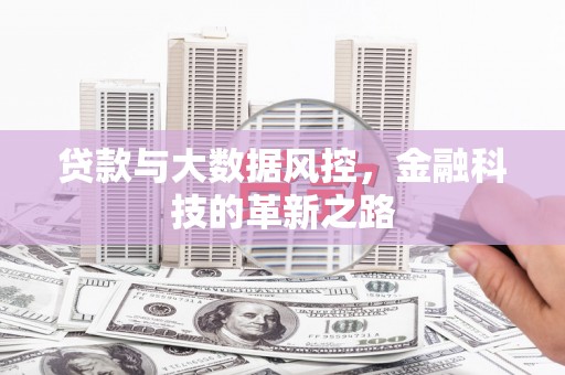 威宁贷款与大数据风控，金融科技的革新之路