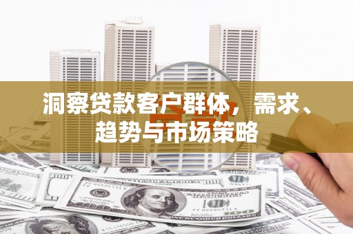 威宁洞察贷款客户群体，需求、趋势与市场策略