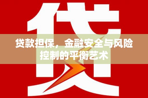 威宁贷款担保，金融安全与风险控制的平衡艺术
