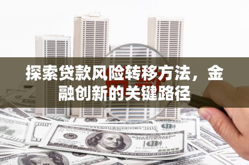 威宁探索贷款风险转移方法，金融创新的关键路径