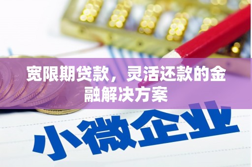 威宁宽限期贷款，灵活还款的金融解决方案