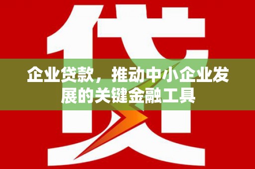 威宁企业贷款，推动中小企业发展的关键金融工具