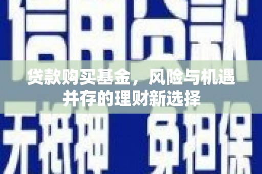 威宁贷款购买基金，风险与机遇并存的理财新选择