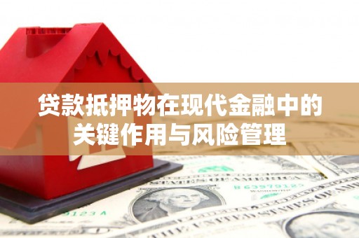 威宁贷款抵押物在现代金融中的关键作用与风险管理