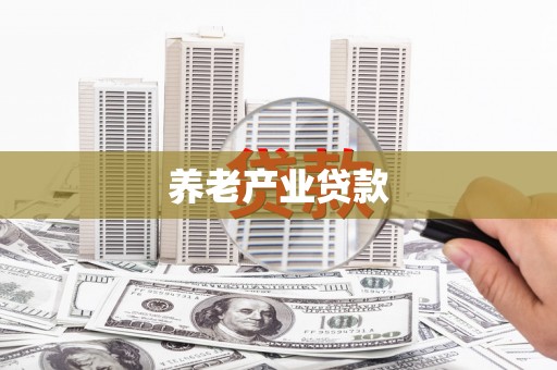威宁养老产业贷款