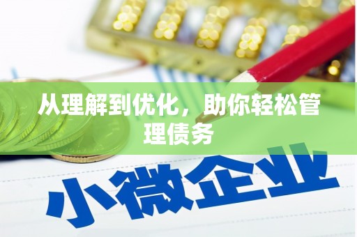 威宁从理解到优化，助你轻松管理债务