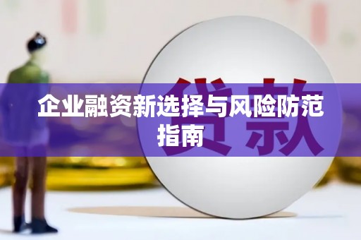 威宁企业融资新选择与风险防范指南