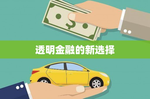威宁透明金融的新选择