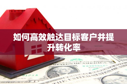 威宁如何高效触达目标客户并提升转化率