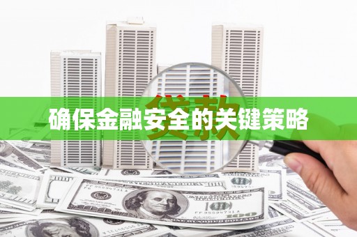 威宁确保金融安全的关键策略