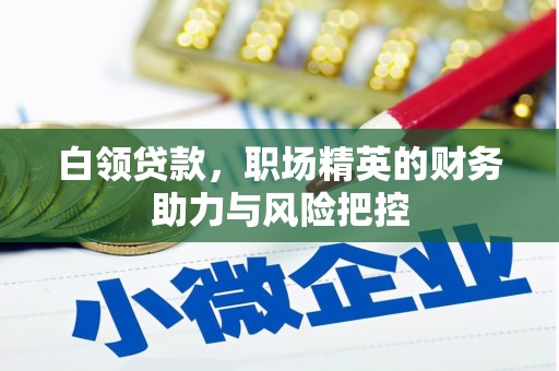 威宁白领贷款，职场精英的财务助力与风险把控